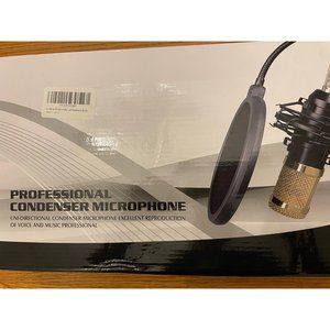 CofeLife Professional Condenser Microphone Kit NIB